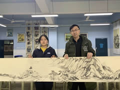 【本事】妙手丹青！綿陽12歲女生臨摹《富春山居圖》